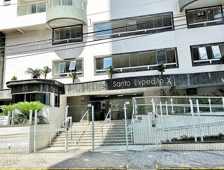 Apartamento de temporada Pé na areia Praia Grande - Caribas2