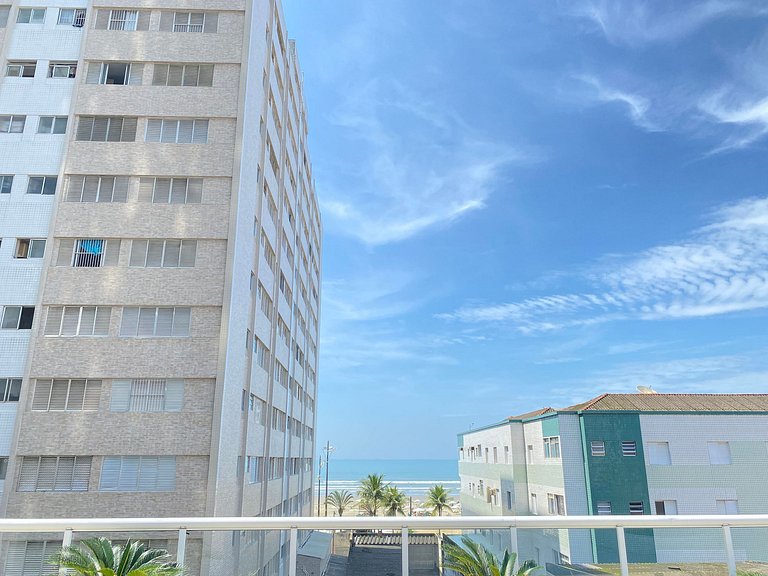 Apartamento de temporada Pé na areia Praia Grande - Caribas2