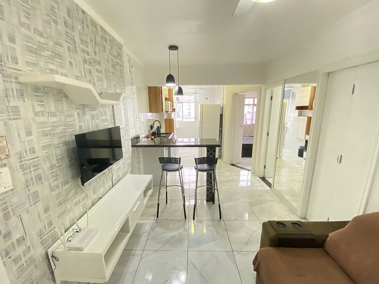Apartamento de temporada Pé Na Areia São Vicente Gonzaguinha