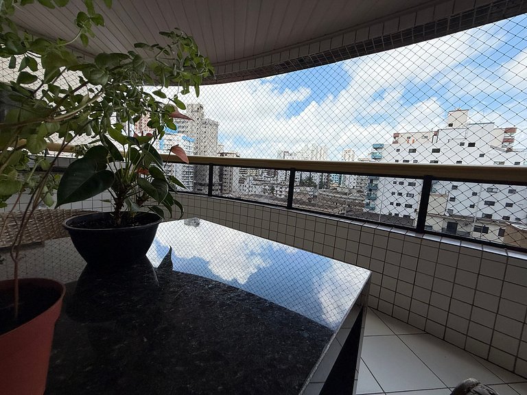 Apartamento temporada Pé na areia Praia Grande - Guilhemina