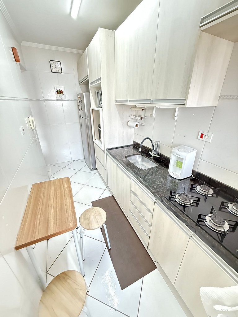 Apartamento temporada Pé na areia Praia Grande - Guilhemina