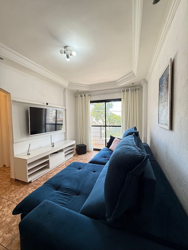 Apartamento de temporada Pé Na Areia Praia Grande Ocean III