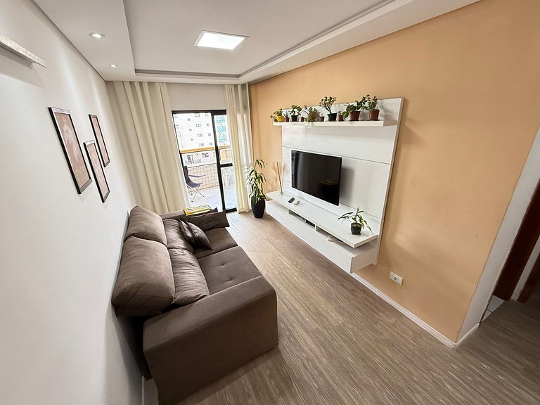 Apartamento temporada Pé na areia Praia Grande - Guilhemina