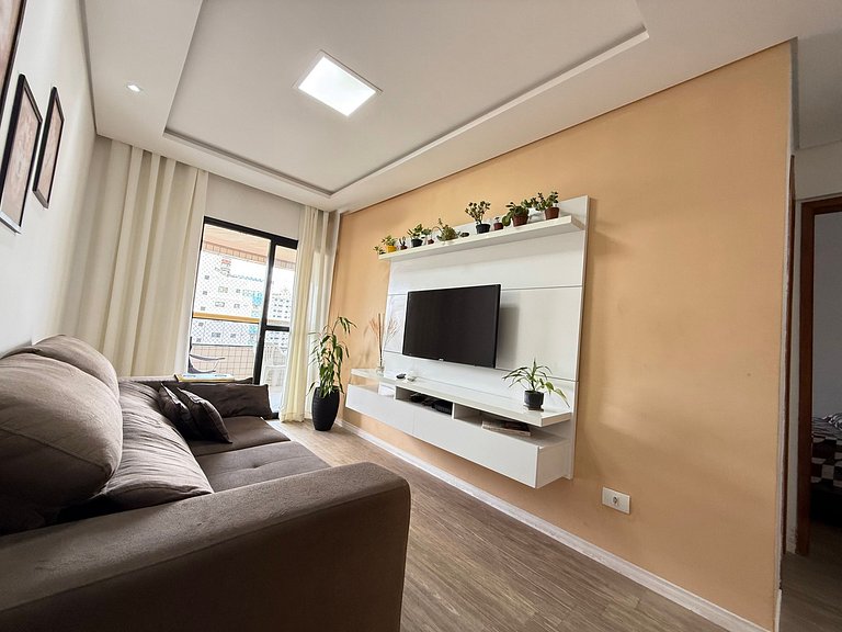 Apartamento temporada Pé na areia Praia Grande - Guilhemina