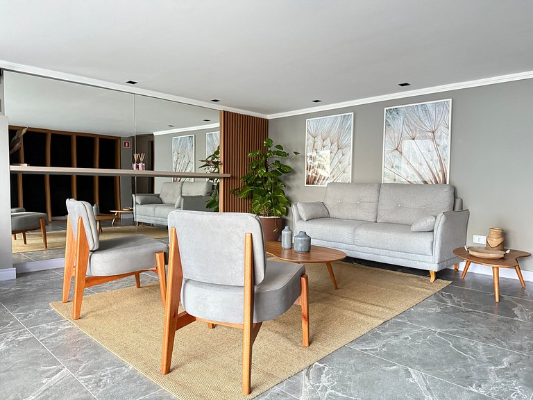 apartamento de temporada Pé Na Areia Praia Grande - Maracanã