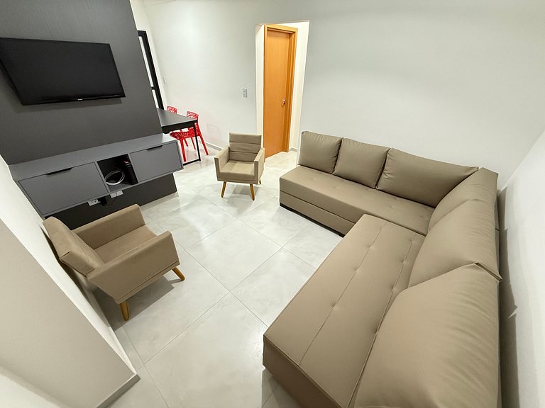 apartamento de temporada Pé Na Areia Praia Grande - Maracanã