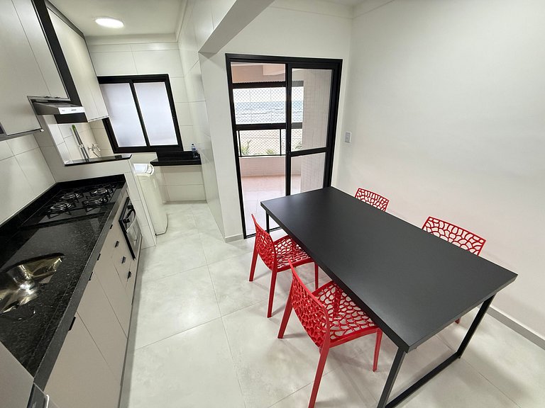 apartamento de temporada Pé Na Areia Praia Grande - Maracanã