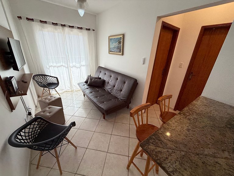 apartamento de temporada Pé Na Areia Praia Grande - Caiçara