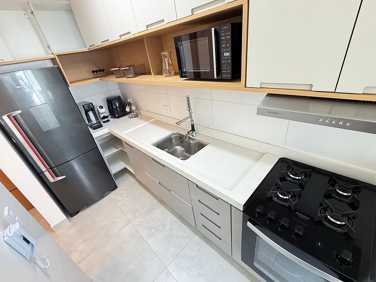 apartamento de temporada Pé Na Areia Praia Grande - Maracanã