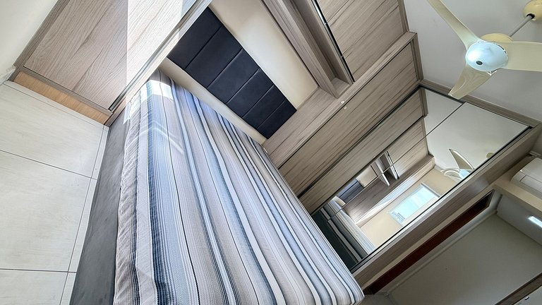 Apartamento de temporada Pé na areia Praia Grande - Caribas2